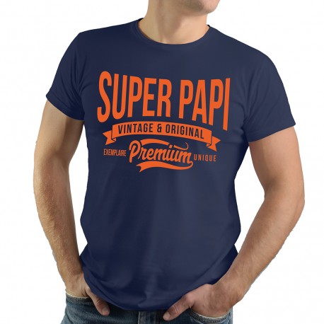 Tee-shirt vintage papa t-shirt fête des